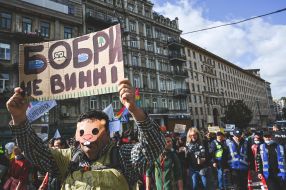 Participants of the Climate March