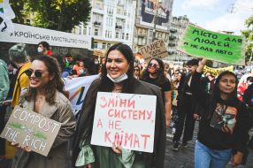 Participants of the Climate March
