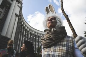 Participants of the Climate March