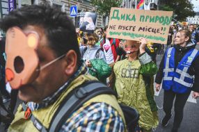 Participants of the Climate March