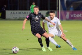 Soccer. FC Desna (Chernihiv) and FC Metalist 1925 (Kharkiv)