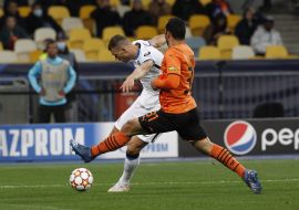 Soccer. FC Shakhtar (Donetsk) and FC Inter (Milan, Italy)