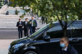 President of Ukraine Volodymyr Zelensky