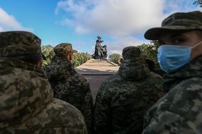 Participants of events on the occasion of the 80th anniversary of the tragedy in Babi Yar