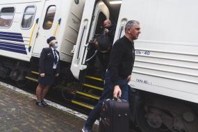 Deputies from the "Servant of the People" arrived in Truskavets for the party congress