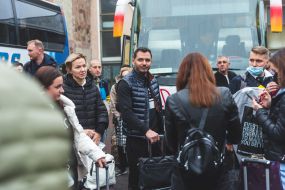Deputies from the "Servant of the People" arrived in Truskavets for the party congress