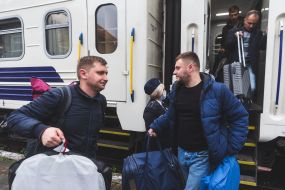Deputies from the "Servant of the People" arrived in Truskavets for the party congress