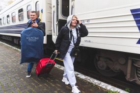 Deputies from the "Servant of the People" arrived in Truskavets for the party congress