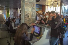 Registration of spectators for the concert