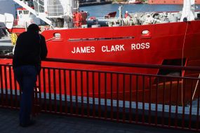 Ледокол James Clark Ross прибыл в порт Одессы