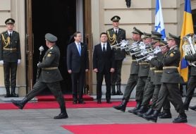 Itskhak Hertsoh and Volodymyr Zelenskyy