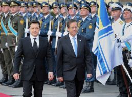Vladimir Zelensky and Itskhak Hertsoh