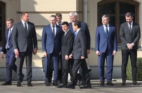 Vladimir Zelensky and Itskhak Hertsoh