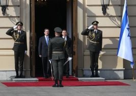 Itskhak Hertsoh and Volodymyr Zelenskyy