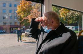 Перші пасажири трамвая виробництва швейцарської компанії Stadler