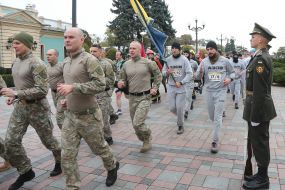 Ukrainian Military Run (UA) in Kyiv