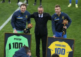 Andriy Pyatov and Andriy Yarmolenko