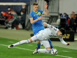 Football. Ukraine - Bosnia and Herzegovina