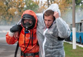 Тренинг по ликвидациям чрезвычайных ситуаций, связанных с опасными химическими веществами