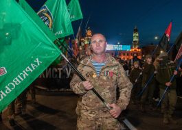 March of Defenders of Ukraine in Kharkiv