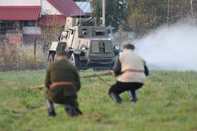 Military-historical reconstruction of the battle of the Ukrainian Insurgent Army against the internal troops of the NKVD