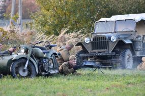 Military-historical reconstruction of the battle of the Ukrainian Insurgent Army against the internal troops of the NKVD