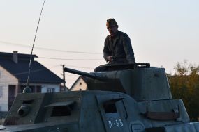Military-historical reconstruction of the battle of the Ukrainian Insurgent Army against the internal troops of the NKVD