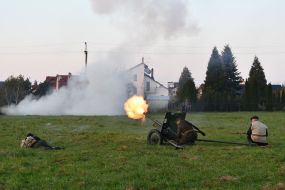 Military-historical reconstruction of the battle of the Ukrainian Insurgent Army against the internal troops of the NKVD
