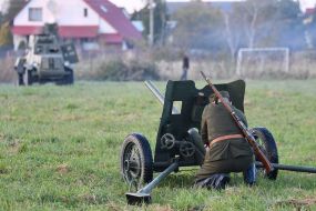 Military-historical reconstruction of the battle of the Ukrainian Insurgent Army against the internal troops of the NKVD