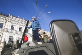 Exhibition of military equipment "Digital Future of the Army" in Kyiv