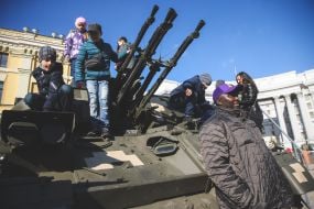 Exhibition of military equipment "Digital Future of the Army" in Kyiv