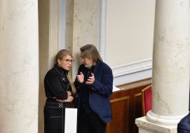 Yulia Tymoshenko and Oleksandr Abdullin
