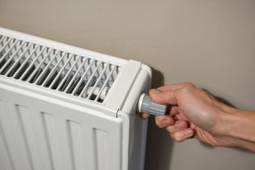 Woman regulates heat in the battery