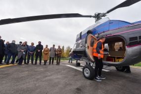 Medical helicopter Mi-2MSB