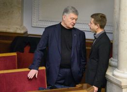 Petro Poroshenko, Oleksiy Honcharenko