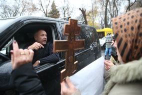 Protest action against coronavirus vaccination