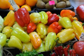 Pepper on the market