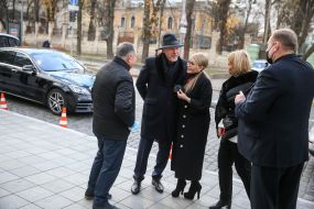 Yulia Tymoshenko and Oleksandra Kuzhel