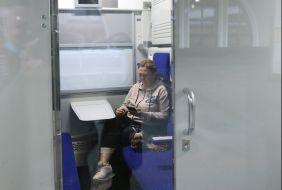 Passenger car-transformer