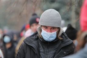 Distribution of food for the needy