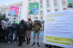 Participants of the action "For real urban reform"