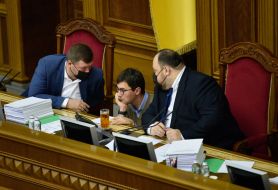 Oleksandr Korniyenko, Andriy Motovylovets, Ruslan Stefanchuk