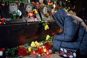 Honoring the memory of the Heroes of the Heavenly Hundred