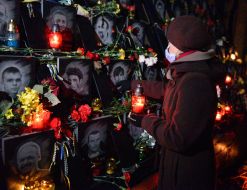 Honoring the memory of the Heroes of the Heavenly Hundred