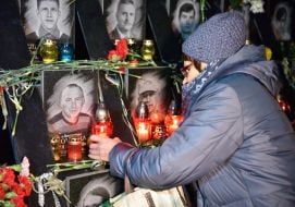 Honoring the memory of the Heroes of the Heavenly Hundred