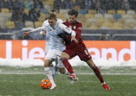 Soccer. FC Dynamo and FC Bayern