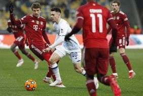 Soccer. FC Dynamo and FC Bayern