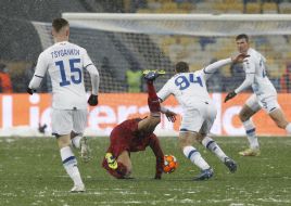 Soccer. FC Dynamo and FC Bayern