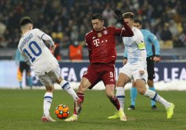 Soccer. FC Dynamo and FC Bayern