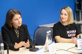 Maryna Bardina and Oleksandra Balyasna